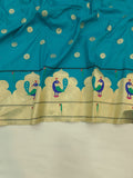 Mayura Semi Paithani Saree-  MK13 H