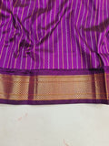 Pure Silk Kadiyal Paithani - Powerloom SLV7 B