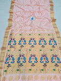 Pure Silk Kadiyal Paithani - Powerloom SLV7 A