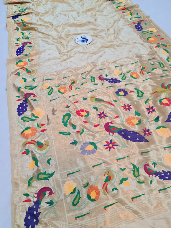 Chandrasena Big Border Paithani Saree NB55 E