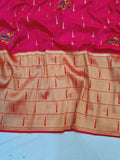 Muniya Big Border Paithani Saree-  NB56 E