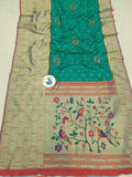 Muniya Big Border Paithani Saree-  NB56 F