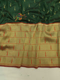 Muniya Big Border Paithani Saree-  NB56 G