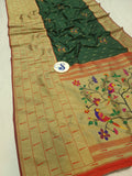 Muniya Big Border Paithani Saree-  NB56 G