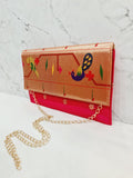 Paithani Purse Mor Popat Red PR1 A117