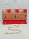 Paithani Purse Mor Popat Red PR1 A129