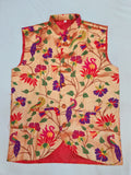 Paithani Jacket - Golden zari