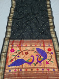 Fancy pallu Paithani - 100 % Natural Silk & Handmade saree
