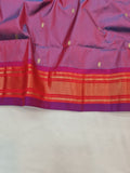 Double Pallu Paithani - 100 % Pure Silk Handloom Saree DPP1 A111