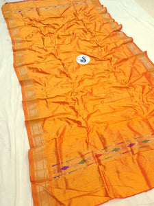 Pure Silk Paithani Dupatta  100% Handloom PPD1 K