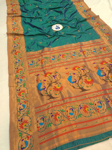 Sundara Semi Paithani Saree-  MA14 A