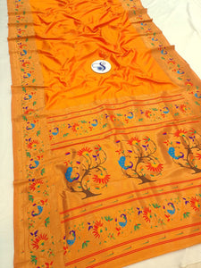 Sundara Semi Paithani Saree-  MA14 C