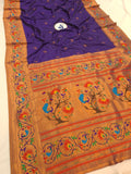 Sundara Semi Paithani Saree-  MA14 D