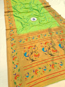 Sundara Semi Paithani Saree-  MA14 G