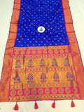 Maharani kadiyal Semi Paithani Saree- MA2 B