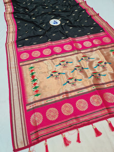 Maharani Nauvari Paithani Saree 9 yards - NB57 A