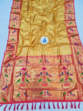 Mor Popat Tissue Paithani Saree- VV3 H