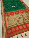 Maharani Nauvari Paithani Saree 9 yards - NB57 B