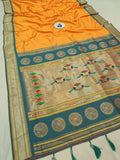 Maharani Nauvari Paithani Saree 9 yards - NB57 C