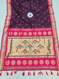 Maharani Nauvari Paithani Saree 9 yards - NB57 F