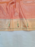 Madhu Tissue Lining Single Muniya Paithani Saree- MK14 I