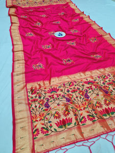 Shankari Paithani Dupatta Allover Zari NB15 E