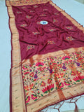 Shankari Paithani Dupatta Allover Zari NB15 F