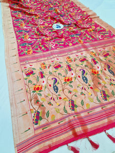 Pdmaroopa Paithani Saree by Shankari Paithani- NB59 A