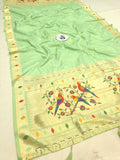Shankari Paithani Dupatta - Golden Zari Weaving NB62 C