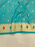 Shankari Paithani Dupatta - Golden Zari Weaving NB62 E