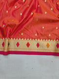 Shankari Paithani Dupatta - Golden Zari Weaving NB62 I