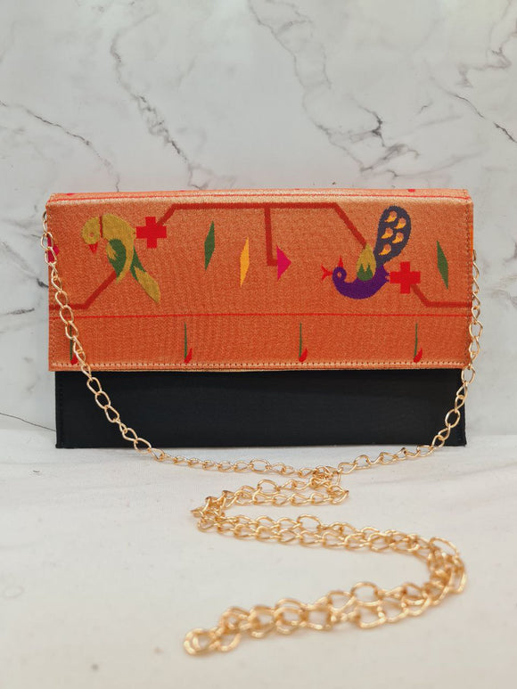 Paithani Purse Double Muniya PR1 FP1  A140