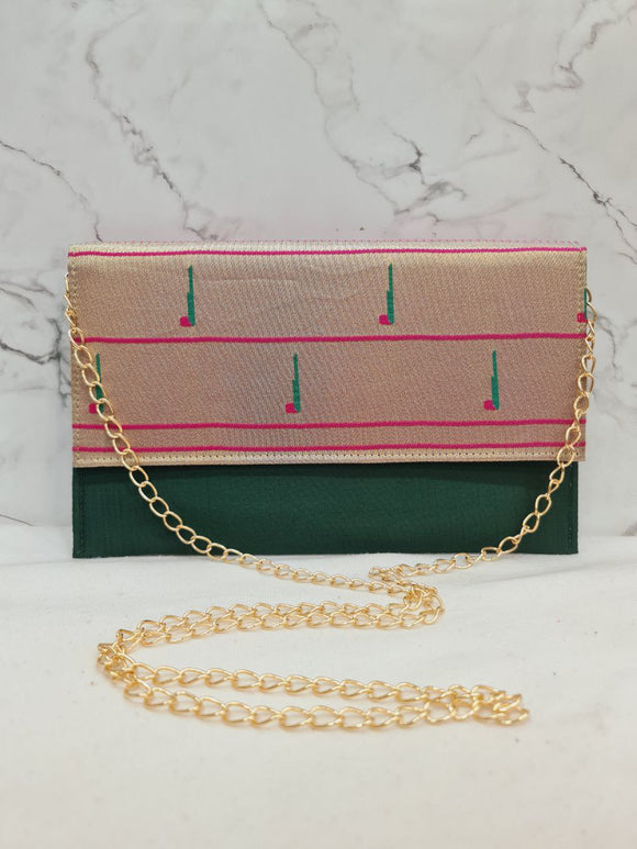Paithani Purse Double Muniya PR1 FP1  A142