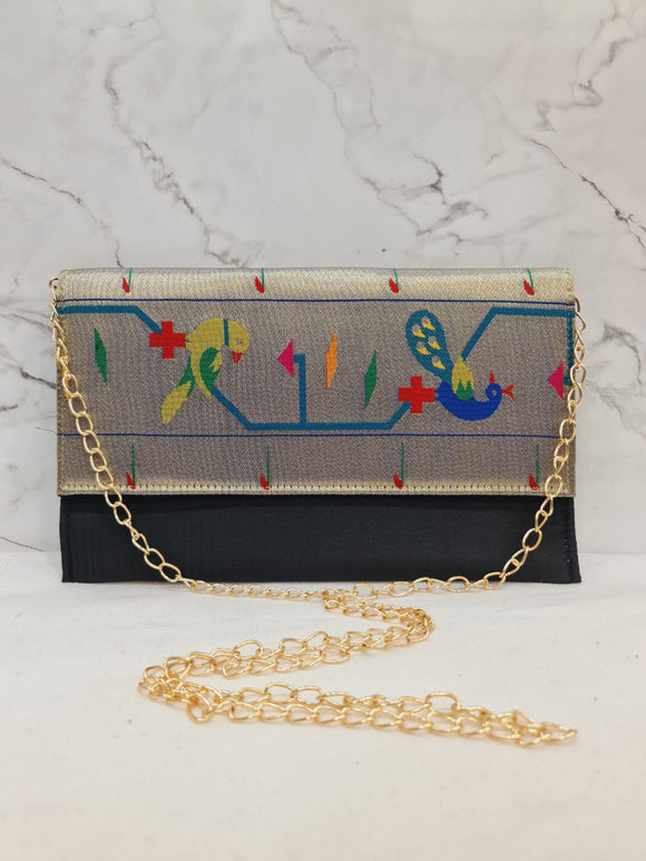 Paithani Purse Double Muniya PR1 FP1  A148