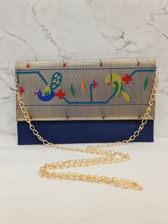 Paithani Purse Double Muniya PR1 FP1  A149