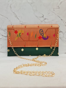 Paithani Purse Double Muniya PR1 FP1  A153