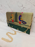 Paithani Purse Double Muniya PR1 FP1  A155