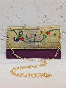 Paithani Purse Double Muniya PR1 FP1  A157