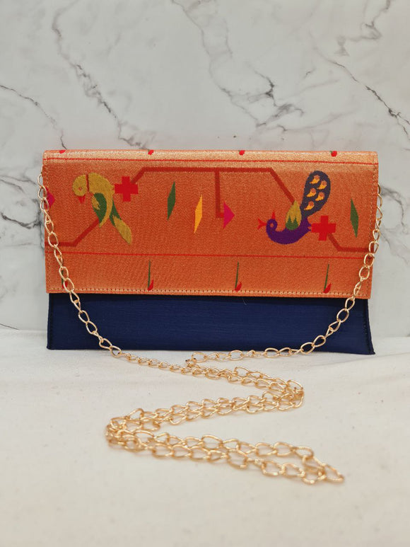 Paithani Purse Double Muniya PR1 FP1  A171
