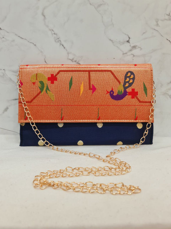 Paithani Purse Double Muniya PR1 FP1  A177