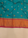 Maharani Chandrakor  Semi Paithani Saree- MA5 C