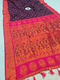 Maharani Chandrakor  Semi Paithani Saree- MA5 D
