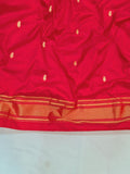 Double Pallu Paithani - 100 % Pure Silk Handloom Saree DPP1 A82