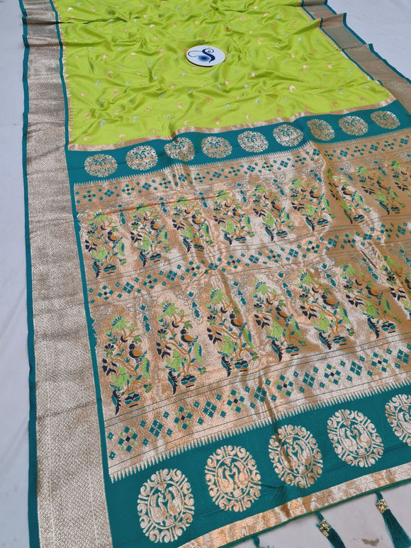 Maharani Chandrakor  Semi Paithani Saree- MA5 K