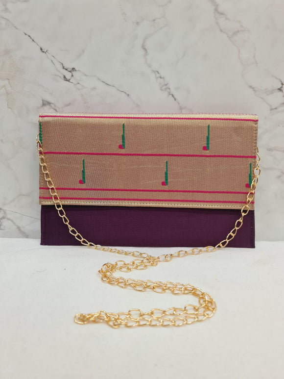 Paithani Purse Double Muniya PR1 FP1  A185