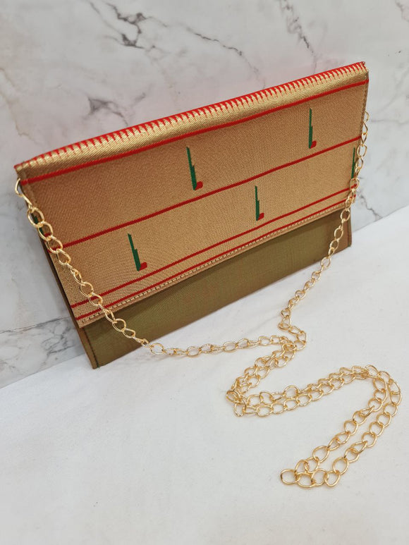 Paithani Purse Double Muniya PR1 FP1  A186