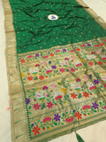 Hamsa Single Muniya Paithani Saree- MA6 A