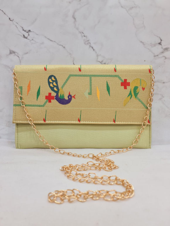Paithani Purse Double Muniya PR1 FP1  A190