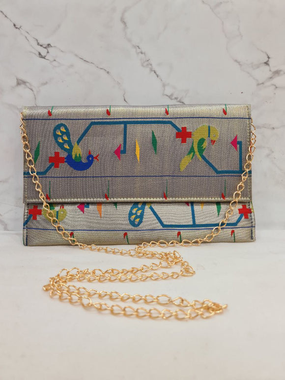 Paithani Purse Double Muniya PR1 FP1  A192