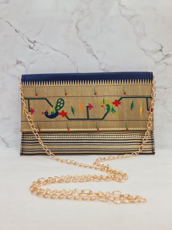 Paithani Purse Double Muniya PR1 FP1  A194